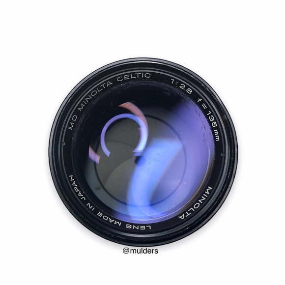 Vintage Made in Japan MD Minolta Celtic 1:2.8 135mm Lens - Picture 2 of 12